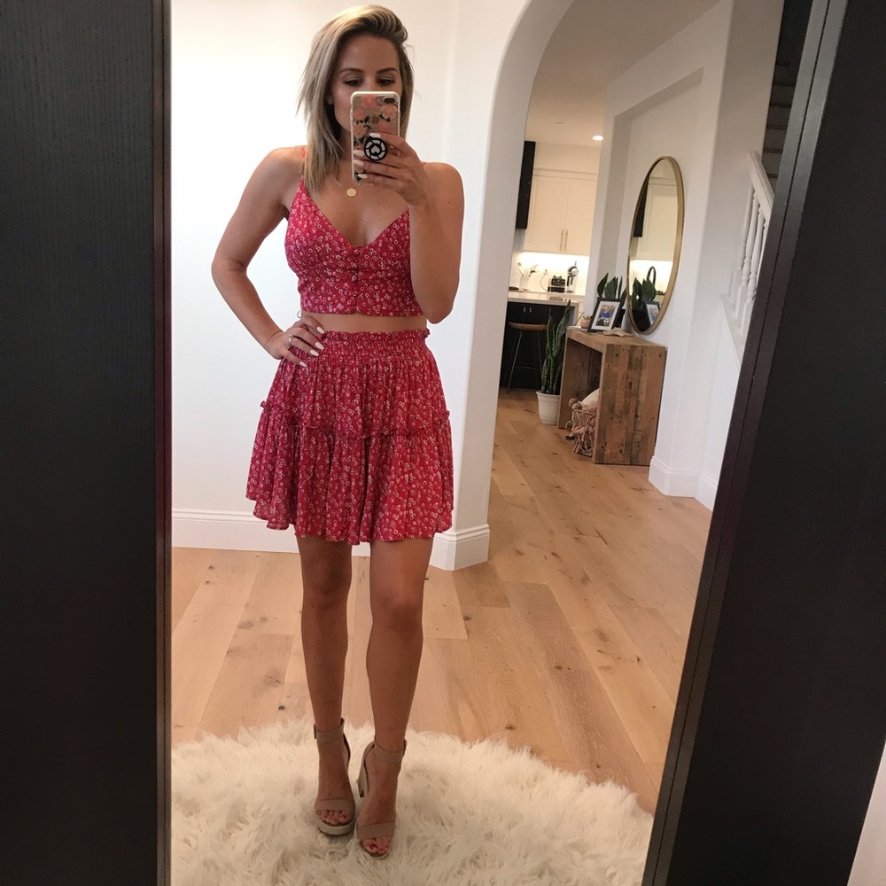 Two piece princess UGA gameday set